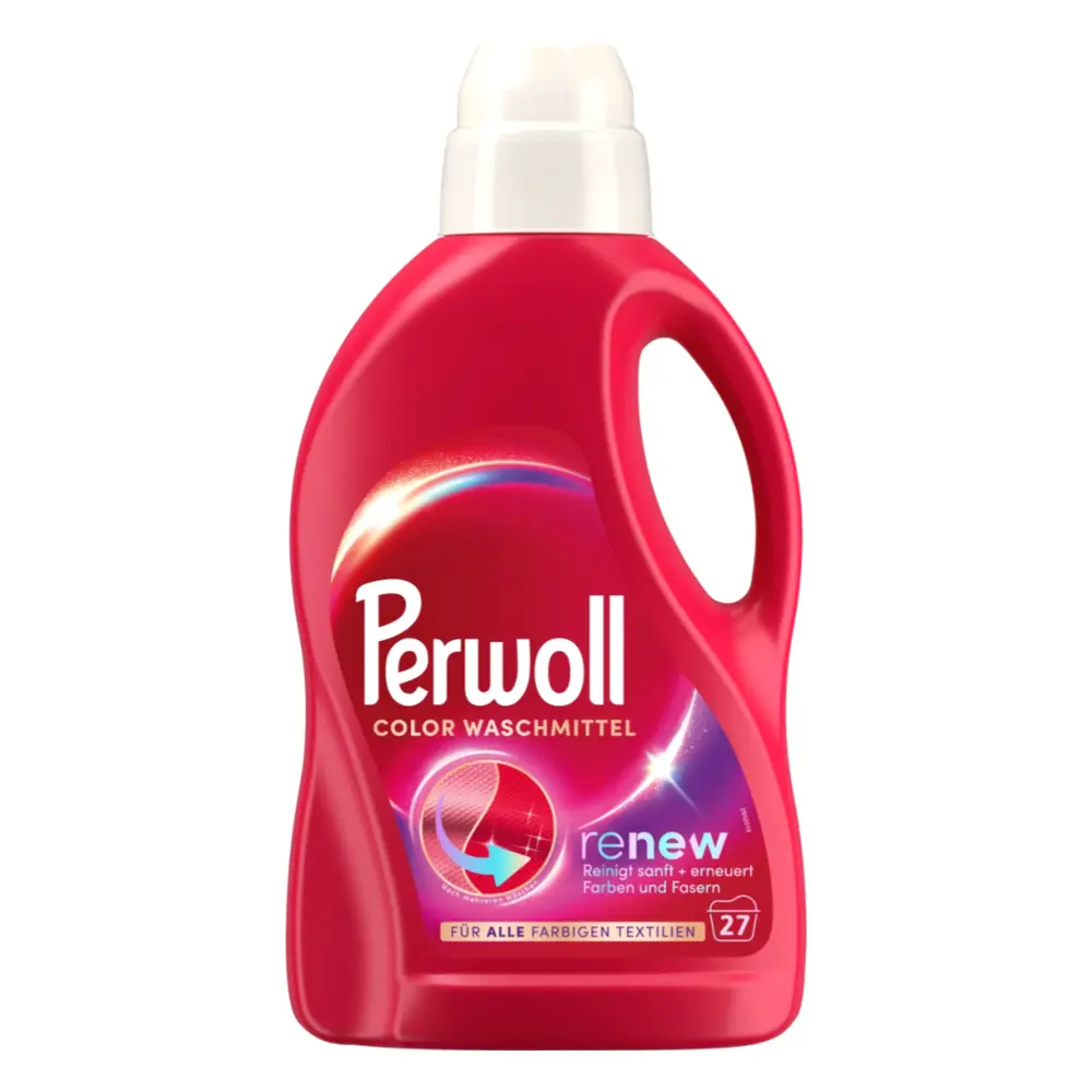 Nước Giặt Cho Vải Màu, Renew Laundry Detergent, Color Waschmittel, 27 Lần Giặt (1.35L) - PERWOLL